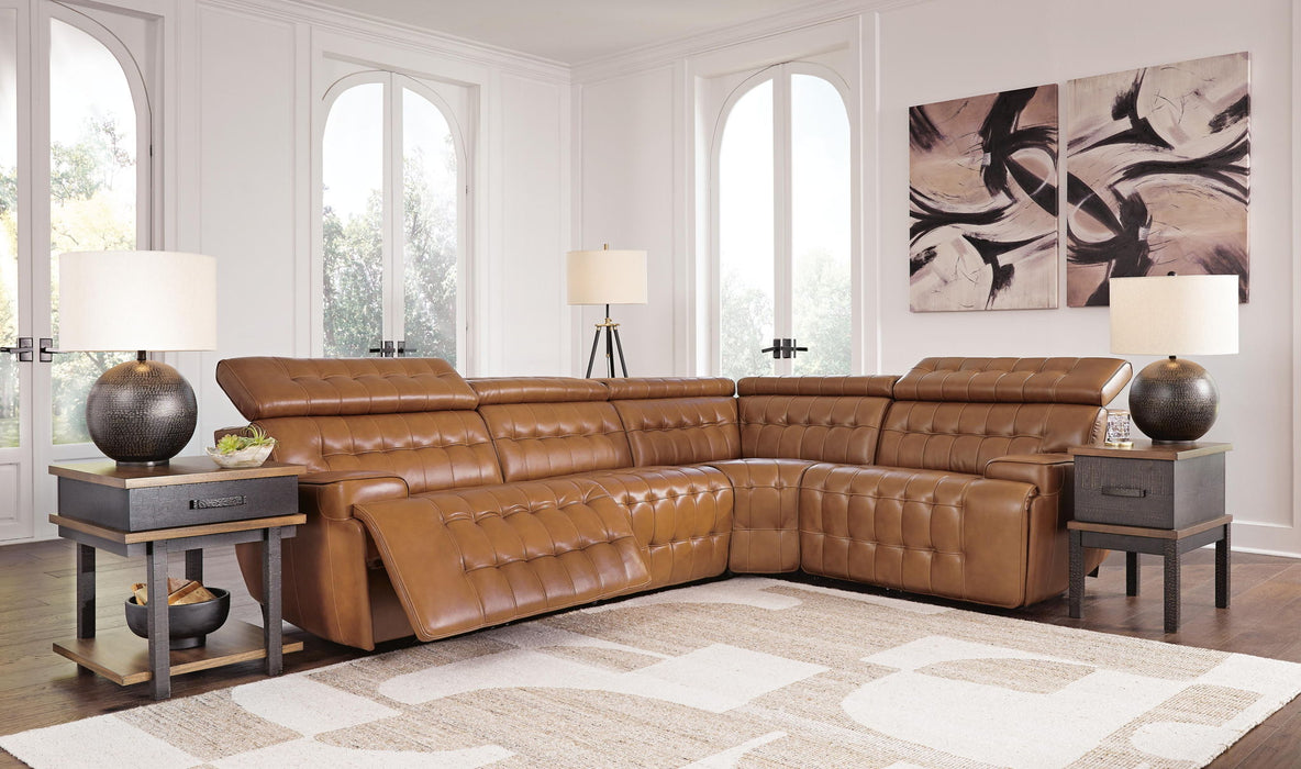Temmpton - Power Reclining Sectional – Reclining Sectionals by Signature Design by Ashley® at Furniture Wholesale Plus , Nashville furniture store