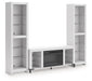 Brollevi - 3-Piece Entertainment Center - White – Entertainment Centers by Signature Design by Ashley® at Furniture Wholesale Plus , Nashville furniture store