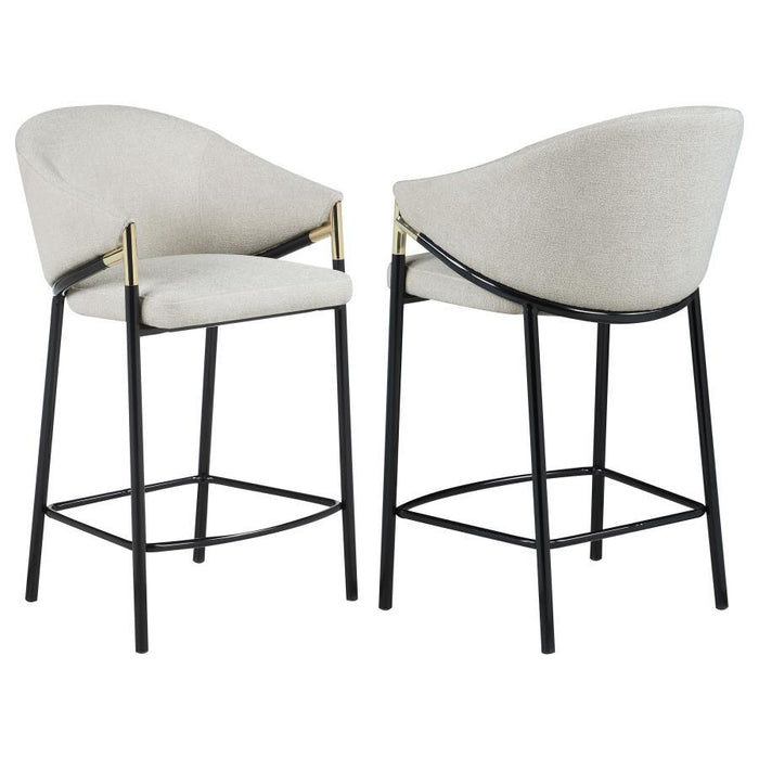 Chadwick - Fabric Upholstered Chair (Set of 2) – Stool Sets by CoasterEssence at Furniture Wholesale Plus , Nashville furniture store