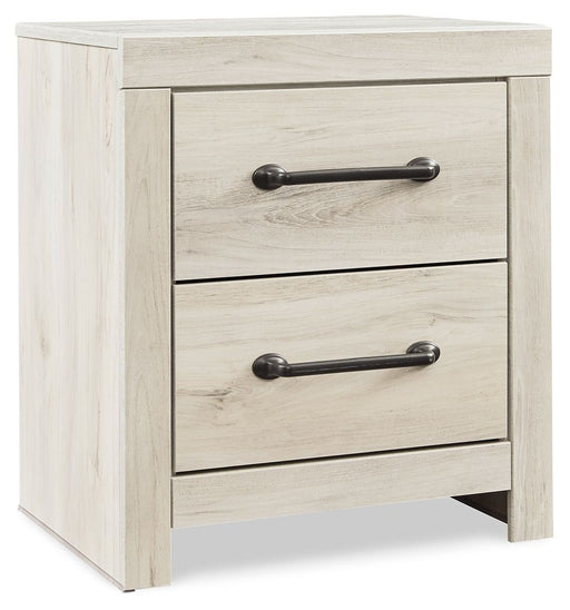 Cambeck - Two Drawer Night Stand - Whitewash – Accent Nightstands by Signature Design by Ashley® at Furniture Wholesale Plus , Nashville furniture store