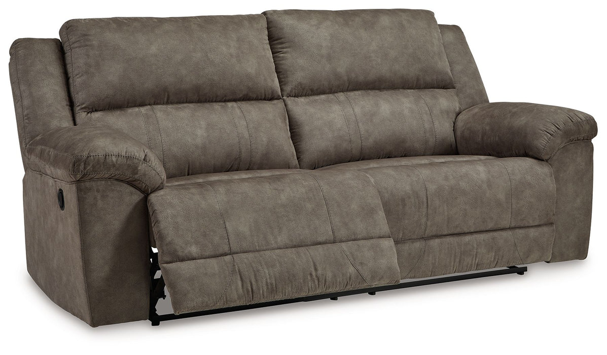 Laresview - 2 Seat Reclining Sofa - Fossil – Reclining Sofas by Signature Design by Ashley® at Furniture Wholesale Plus , Nashville furniture store