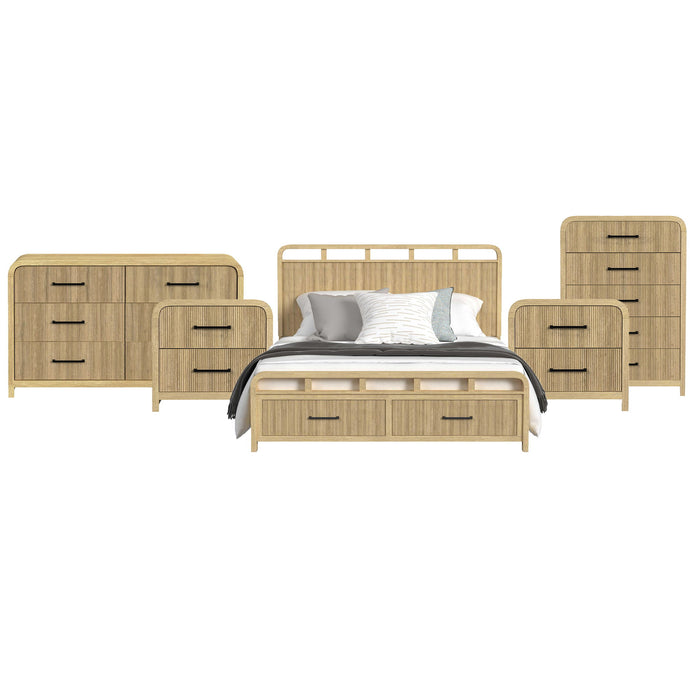 Ridgemont - Storage Bedroom Set – 3 Piece Bedroom Sets by Elements International at Furniture Wholesale Plus , Nashville furniture store