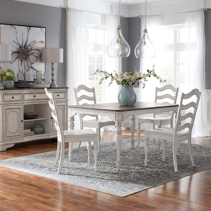 Magnolia Manor - Leg Table Set – 5 Piece Dining Room Sets by Liberty Furniture at Furniture Wholesale Plus , Nashville furniture store