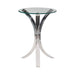 Emmett Round Accent Table Clear - Premium End Table from Coaster Z2 Standard - Just $102! Shop now at Furniture Wholesale Plus  We are the best furniture store in Nashville, Hendersonville, Goodlettsville, Madison, Antioch, Mount Juliet, Lebanon, Gallatin, Springfield, Murfreesboro, Franklin, Brentwood