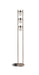 Munson Floor Lamp with 3 Swivel Lights Brushed Silver - Premium Lamp from Coaster Z2 Standard - Just $142! Shop now at Furniture Wholesale Plus  We are the best furniture store in Nashville, Hendersonville, Goodlettsville, Madison, Antioch, Mount Juliet, Lebanon, Gallatin, Springfield, Murfreesboro, Franklin, Brentwood