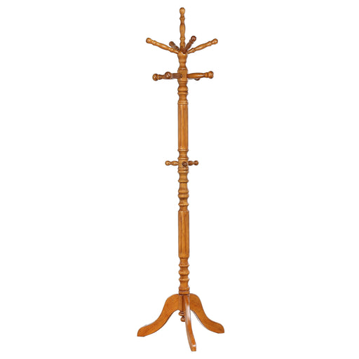 Achelle Coat Rack with 11 Hooks Golden Brown - Premium Coat Rack from Coaster Z2 Standard - Just $86! Shop now at Furniture Wholesale Plus  We are the best furniture store in Nashville, Hendersonville, Goodlettsville, Madison, Antioch, Mount Juliet, Lebanon, Gallatin, Springfield, Murfreesboro, Franklin, Brentwood