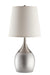 Tenya Empire Shade Table Lamps Silver and Chrome (Set of 2) - Premium Lamp from Coaster Z2 Standard - Just $78! Shop now at Furniture Wholesale Plus  We are the best furniture store in Nashville, Hendersonville, Goodlettsville, Madison, Antioch, Mount Juliet, Lebanon, Gallatin, Springfield, Murfreesboro, Franklin, Brentwood