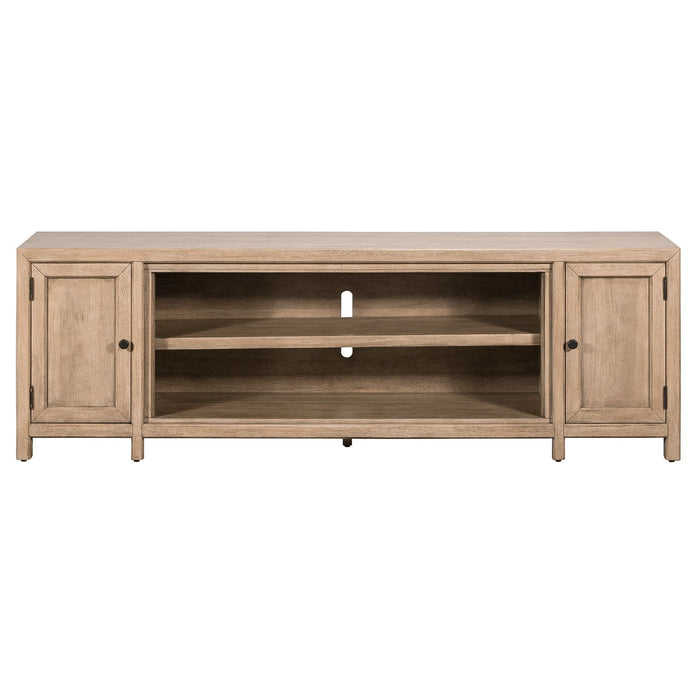 Fireplace TV Consoles - 82" Fireplace TV Console - White – Fireplace TV Stands by Liberty Furniture at Furniture Wholesale Plus , Nashville furniture store