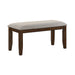Portage - Dining Bench - Brown / Beige – Dining Benches by Elements International at Furniture Wholesale Plus , Nashville furniture store