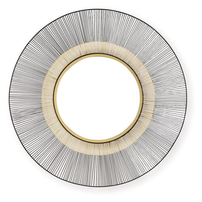 Dallmen - Accent Mirror - Black / Gold Finish – Accent Mirrors by Signature Design by Ashley® at Furniture Wholesale Plus , Nashville furniture store