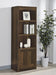 Laughlin - 3 Shelf Engineered Wood Media Tower – Standard Bookcases by CoasterEveryday at Furniture Wholesale Plus , Nashville furniture store