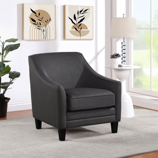 Liam Upholstered Sloped Arm Accent Club Chair - Premium Chair from Coaster Z2 Standard - Just $330! Shop now at Furniture Wholesale Plus  We are the best furniture store in Nashville, Hendersonville, Goodlettsville, Madison, Antioch, Mount Juliet, Lebanon, Gallatin, Springfield, Murfreesboro, Franklin, Brentwood