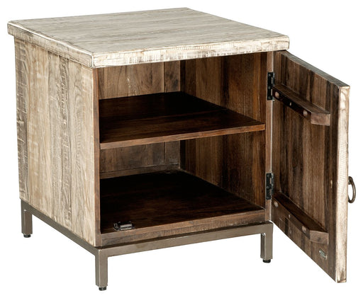 Laddford - Whitewash - Accent Cabinet - Shelf - Premium Accent Cabinets from Signature Design by Ashley® - Just $348! Shop now at Furniture Wholesale Plus  We are the best furniture store in Nashville, Hendersonville, Goodlettsville, Madison, Antioch, Mount Juliet, Lebanon, Gallatin, Springfield, Murfreesboro, Franklin, Brentwood