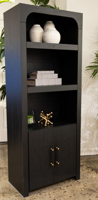 Clanden - Display Cabinet - Black – Display Cabinets by Signature Design by Ashley® at Furniture Wholesale Plus , Nashville furniture store
