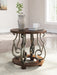Frallyn - Round End Table - Dark Brown – End Tables by Signature Design by Ashley® at Furniture Wholesale Plus , Nashville furniture store
