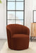 Joyce Sloped Arms Swivel Chair Burnt Orange - Premium Swivel Chair from Coaster Z2 Standard - Just $438! Shop now at Furniture Wholesale Plus  We are the best furniture store in Nashville, Hendersonville, Goodlettsville, Madison, Antioch, Mount Juliet, Lebanon, Gallatin, Springfield, Murfreesboro, Franklin, Brentwood