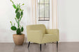 Darlene Upholstered Track Arms Accent Chair Lemon - Premium Accent Chair from Coaster Z2 Standard - Just $458! Shop now at Furniture Wholesale Plus  We are the best furniture store in Nashville, Hendersonville, Goodlettsville, Madison, Antioch, Mount Juliet, Lebanon, Gallatin, Springfield, Murfreesboro, Franklin, Brentwood