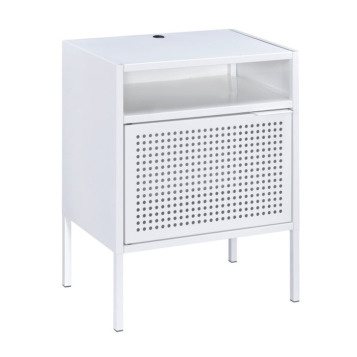 Ember - Nightstand With Usb – Nightstands w/ Charging Stations by Elements International at Furniture Wholesale Plus , Nashville furniture store