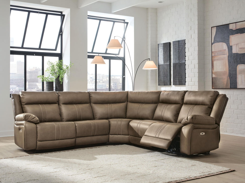 Max-Momentum - Reclining Sectional – Reclining Sectionals by Signature Design by Ashley® at Furniture Wholesale Plus , Nashville furniture store