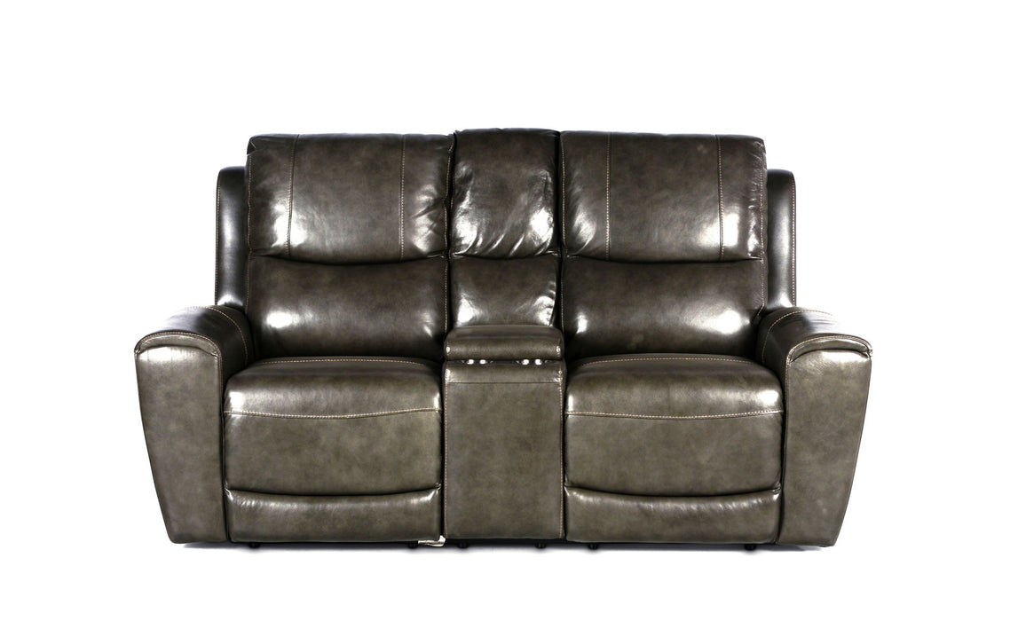 Laurel - Dual Power Console Loveseat – Reclining Loveseats by Steve Silver Furniture at Furniture Wholesale Plus , Nashville furniture store