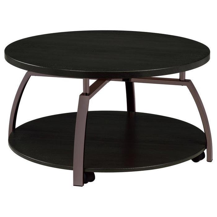 Dacre - Round Coffee And End Table Set – Table Sets by Coaster Fine Furniture at Furniture Wholesale Plus , Nashville furniture store