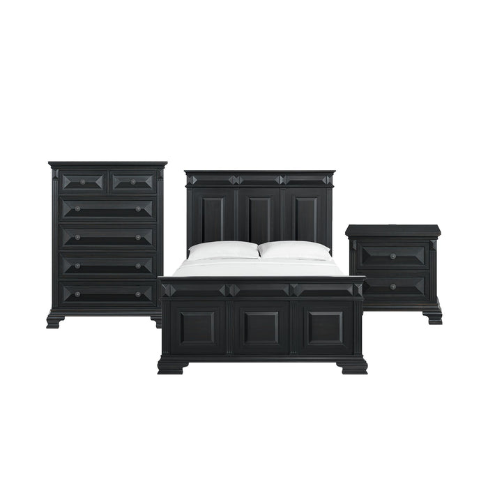 Bridgestone - Panel Bedroom Set – 3 Piece Bedroom Sets by Elements International at Furniture Wholesale Plus , Nashville furniture store