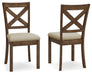 Moriville - Dining UPH Side Chair (Set of 2) - Beige – Chair Sets by Signature Design by Ashley® at Furniture Wholesale Plus , Nashville furniture store