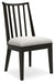 Galliden - Dining Upholstered Side Chair (Set of 2) - Black – Chair Sets by Signature Design by Ashley® at Furniture Wholesale Plus , Nashville furniture store