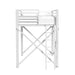 Talia - Loft Bunk And Ladder – Bunk Beds by Elements International at Furniture Wholesale Plus , Nashville furniture store