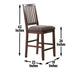 Yorktown - Counter Chair (Set of 2) - Dark Brown – Chair Sets by Steve Silver Furniture at Furniture Wholesale Plus , Nashville furniture store