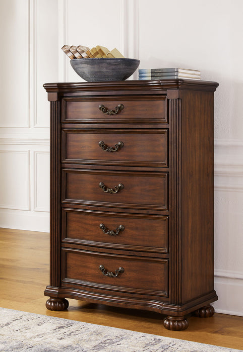 Lavinton - Five Drawer Chest - Brown – Accent Chests by Signature Design by Ashley® at Furniture Wholesale Plus , Nashville furniture store