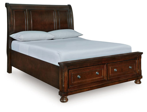 Porter - Sleigh Storage Bed – Storage Beds by Millennium® by Ashley at Furniture Wholesale Plus , Nashville furniture store