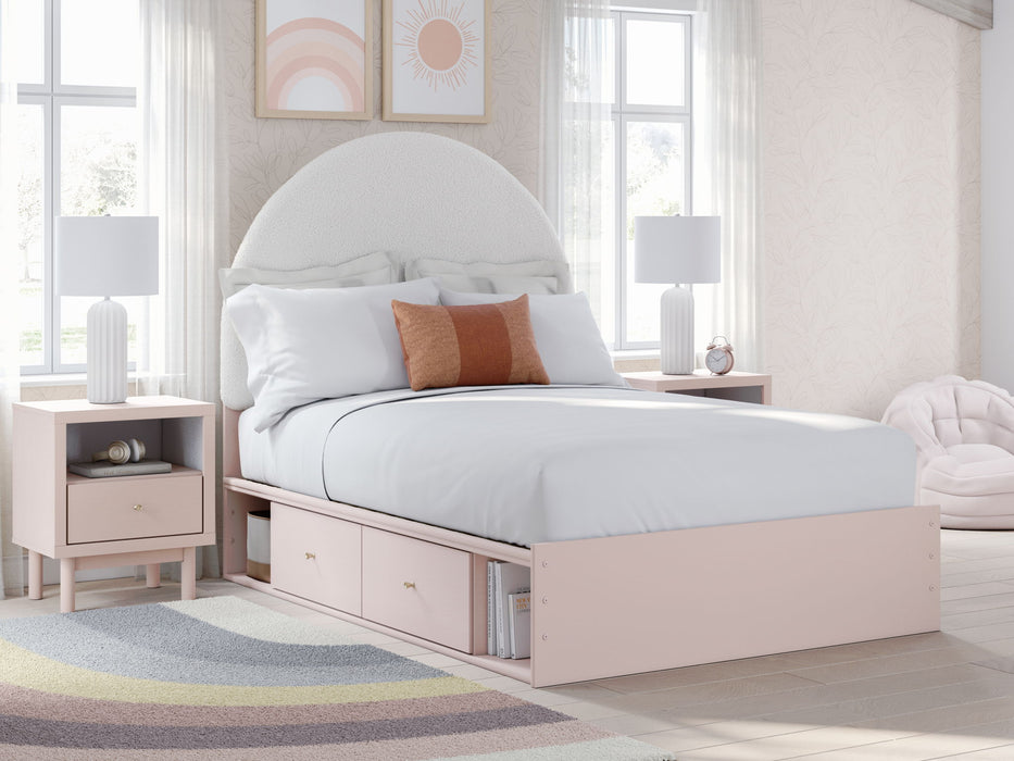 Wistenpine - Upholstered Panel Bed With Storage – Storage Beds by Signature Design by Ashley® at Furniture Wholesale Plus , Nashville furniture store