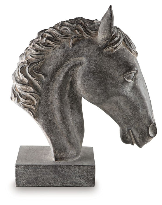 Carnlow - Antique Black - Sculpture - Premium Sculptures & Figurines from Signature Design by Ashley® - Just $118! Shop now at Furniture Wholesale Plus  We are the best furniture store in Nashville, Hendersonville, Goodlettsville, Madison, Antioch, Mount Juliet, Lebanon, Gallatin, Springfield, Murfreesboro, Franklin, Brentwood