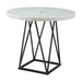 Riko - Round Counter Height Dining Table - White – Counter Tables by Elements International at Furniture Wholesale Plus , Nashville furniture store