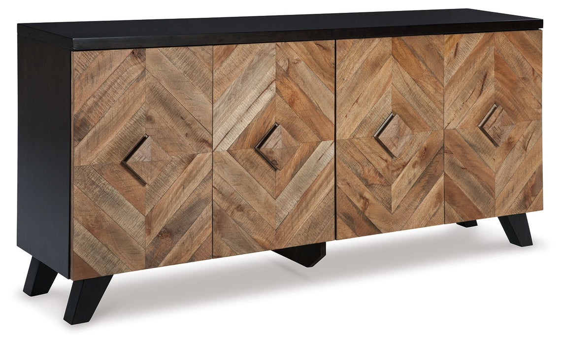 Robin Ridge - Accent Cabinet - Brown / Beige – Accent Cabinets by Signature Design by Ashley® at Furniture Wholesale Plus , Nashville furniture store