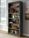 Wildenauer - Bookcase - Brown / Black – Standard Bookcases by Signature Design by Ashley® at Furniture Wholesale Plus , Nashville furniture store