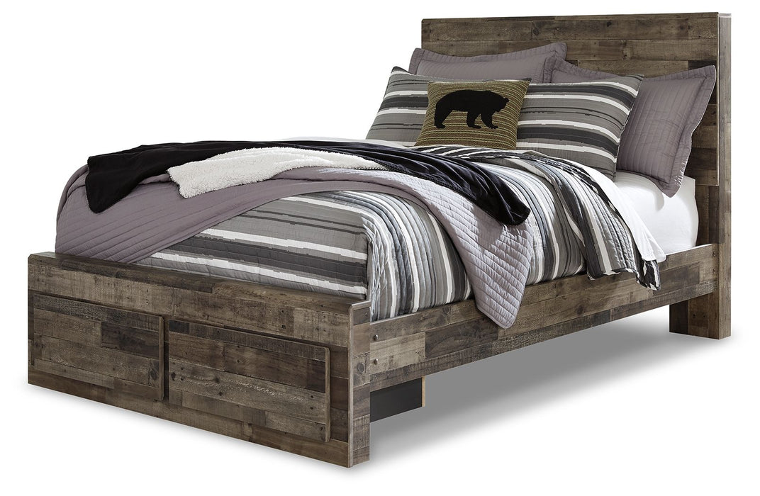 Derekson - Panel Bed – Storage Beds by Benchcraft® at Furniture Wholesale Plus , Nashville furniture store