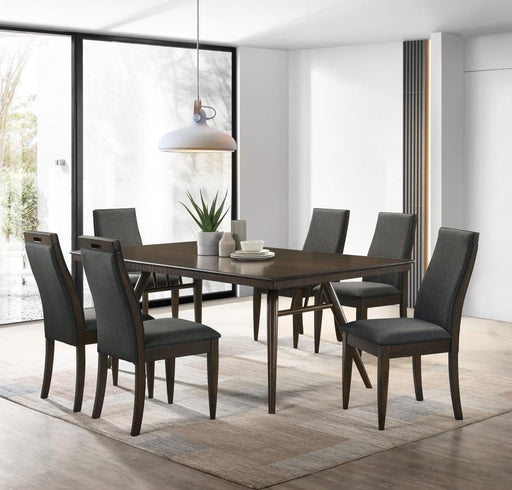 Wes - Rectangular Dining Table Set - Premium 5 Piece Dining Room Sets from CoasterEssence - Just $1249! Shop now at Furniture Wholesale Plus  We are the best furniture store in Nashville, Hendersonville, Goodlettsville, Madison, Antioch, Mount Juliet, Lebanon, Gallatin, Springfield, Murfreesboro, Franklin, Brentwood