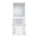 Wendolyn - Wine Cabinet With Light - Glossy White – Wine Cabinets by Elements International at Furniture Wholesale Plus , Nashville furniture store