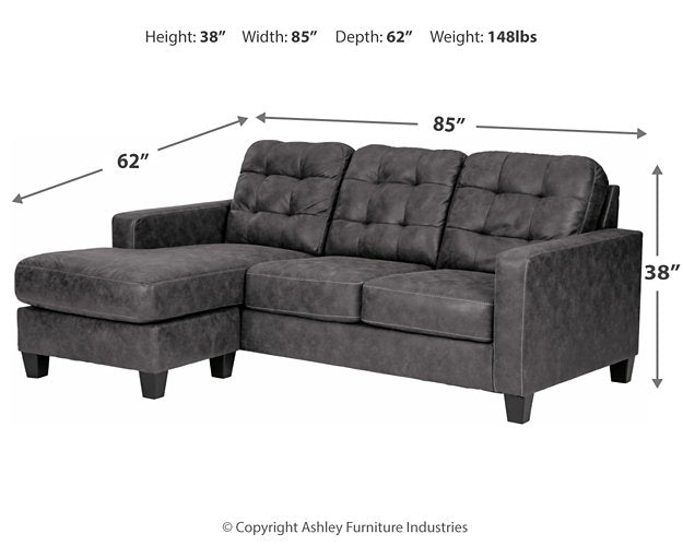 Venaldi Sofa Chaise - Premium Chofa from Ashley Furniture - Just $650.10! Shop now at Furniture Wholesale Plus  We are the best furniture store in Nashville, Hendersonville, Goodlettsville, Madison, Antioch, Mount Juliet, Lebanon, Gallatin, Springfield, Murfreesboro, Franklin, Brentwood