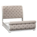 Magnolia Manor - Upholstered Sleigh Bed – Upholstered Beds by Liberty Furniture at Furniture Wholesale Plus , Nashville furniture store