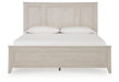 Darbonton - King Panel Storage Bed - Dove White – Storage Beds by Signature Design by Ashley® at Furniture Wholesale Plus , Nashville furniture store