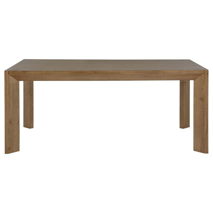 Bruner - Rectangular Wood Dining Table - Natural Brown – Dining Tables by Coaster Fine Furniture at Furniture Wholesale Plus , Nashville furniture store