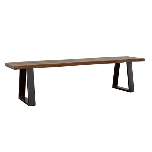 Ditman - Live Edge Wood Dining Bench - Gray Sheesham - Premium Dining Benches from CoasterElevations - Just $509! Shop now at Furniture Wholesale Plus  We are the best furniture store in Nashville, Hendersonville, Goodlettsville, Madison, Antioch, Mount Juliet, Lebanon, Gallatin, Springfield, Murfreesboro, Franklin, Brentwood
