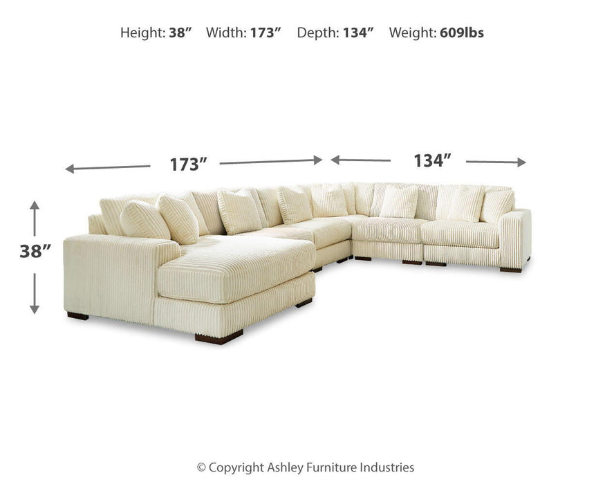 Lindyn - Sectional – Stationary Sectionals by Signature Design by Ashley® at Furniture Wholesale Plus , Nashville furniture store