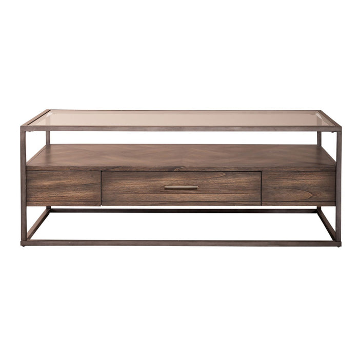Jamestown - Rectangular Cocktail Table - Tobacco – Cocktail Tables by Liberty Furniture at Furniture Wholesale Plus , Nashville furniture store