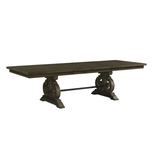 Stone - Dining Table – Dining Tables with Extensions by Elements International at Furniture Wholesale Plus , Nashville furniture store