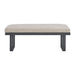 Playa - Dining Bench - Dark Gray / Beige – Benches by Elements International at Furniture Wholesale Plus , Nashville furniture store