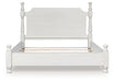 Rowlenstown - Poster Bed - Antique White – Poster Beds by Signature Design by Ashley® at Furniture Wholesale Plus , Nashville furniture store